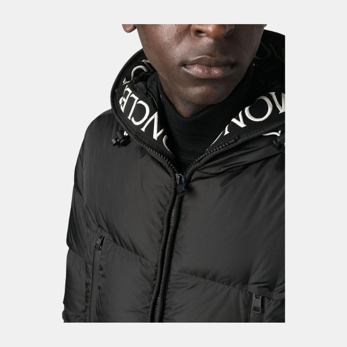 Moncler Hoodie Jacket Black