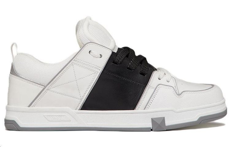 Valentino Open Skate White Black