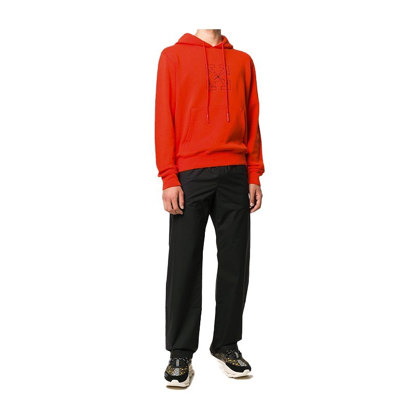 OFF-WHITE FW20 Hoodie Red
