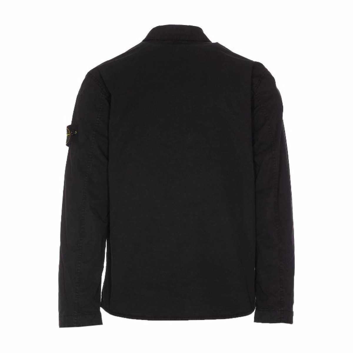 Stone Island SS25 Black Shirt Jacket