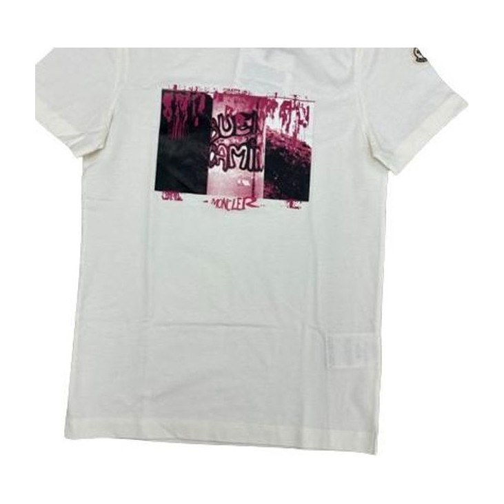 Moncler Graffiti Print T-Shirt