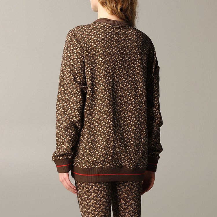 Burberry TB Monogram Sweatshirt Brown