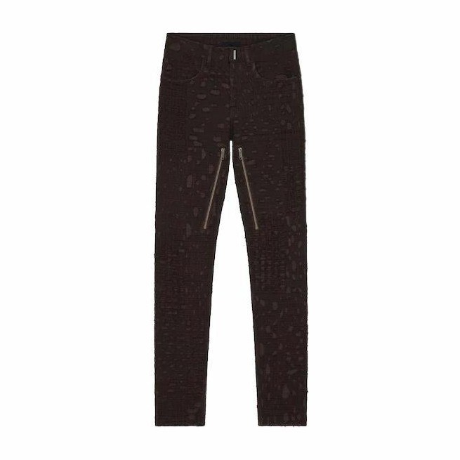 Givenchy FW22 Deep Brown Jeans