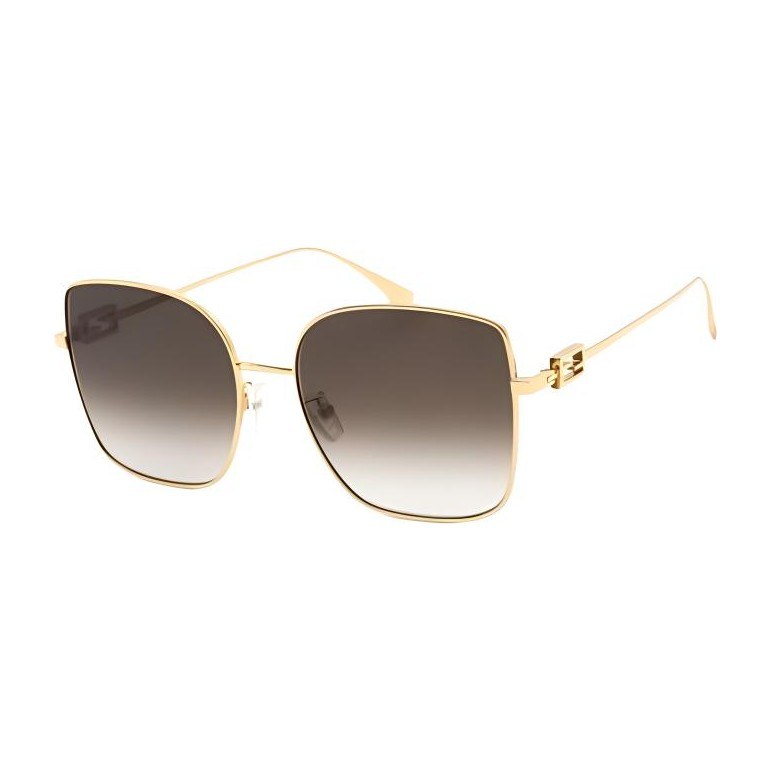 Fendi Square Sunglasses Gold