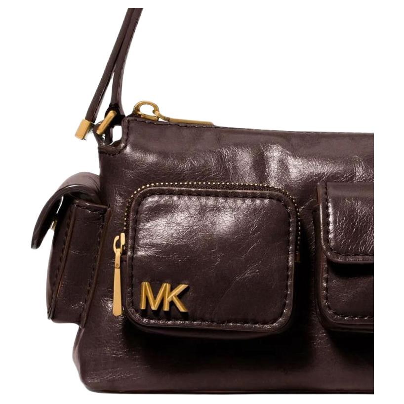 Michael Kors MK Dakota Small Shoulder Bag Chocolate