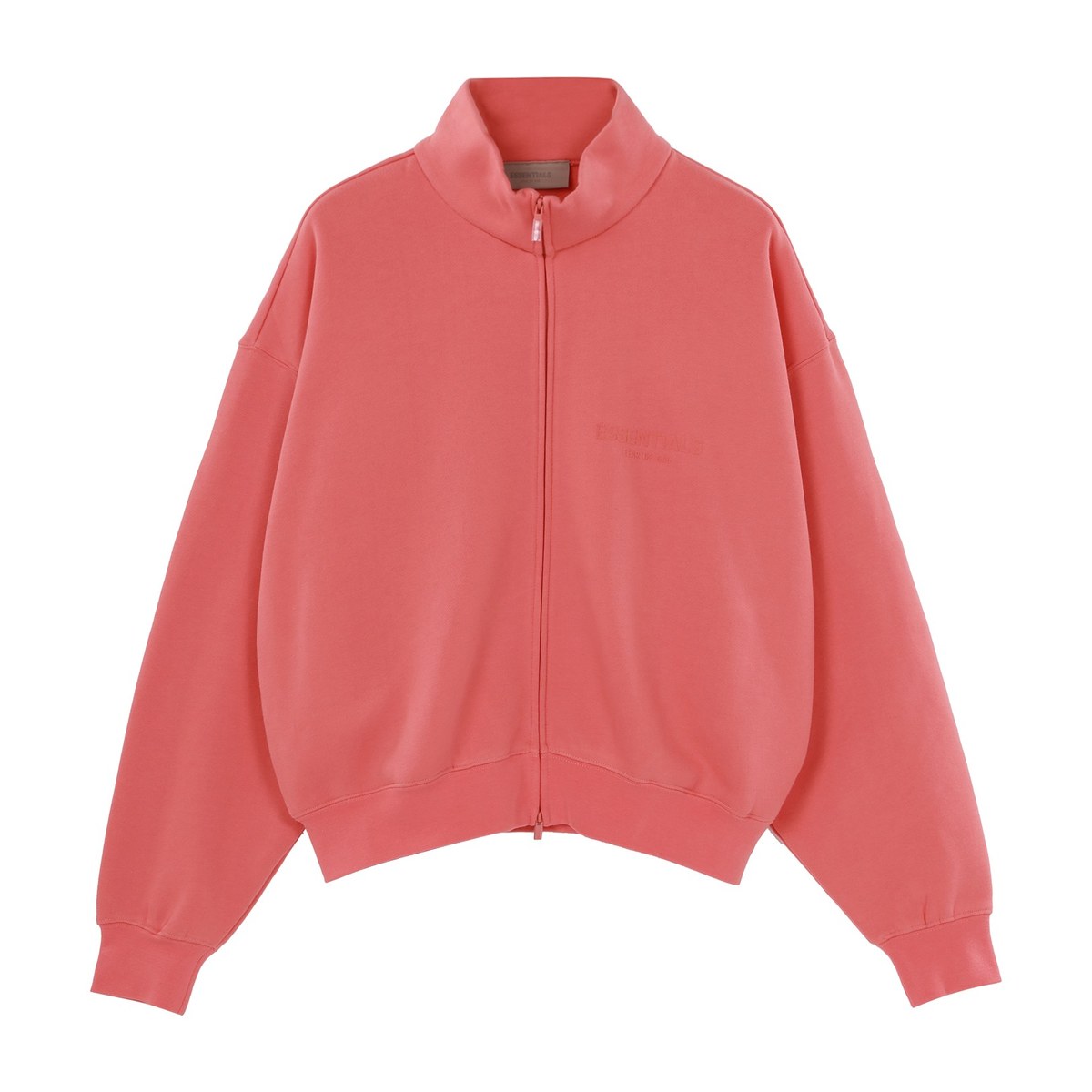 Fear of God Essentials FW22 Fullzip Jacket Coral