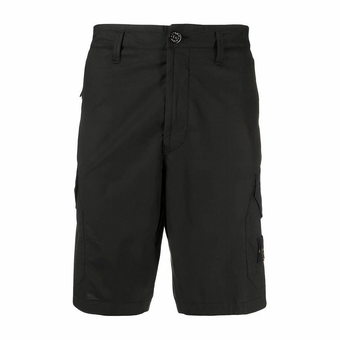 Stone Island Cargo Shorts Black