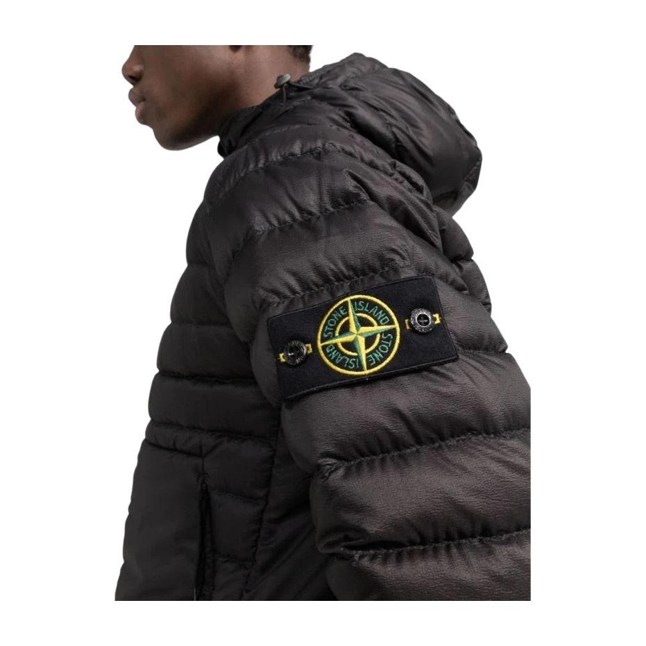 Stone Island Down Jacket Black