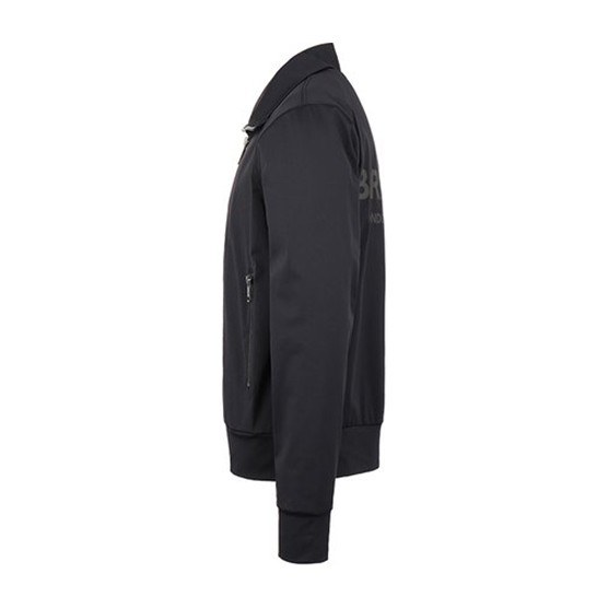 Burberry Logo Print Classic Jacket Black