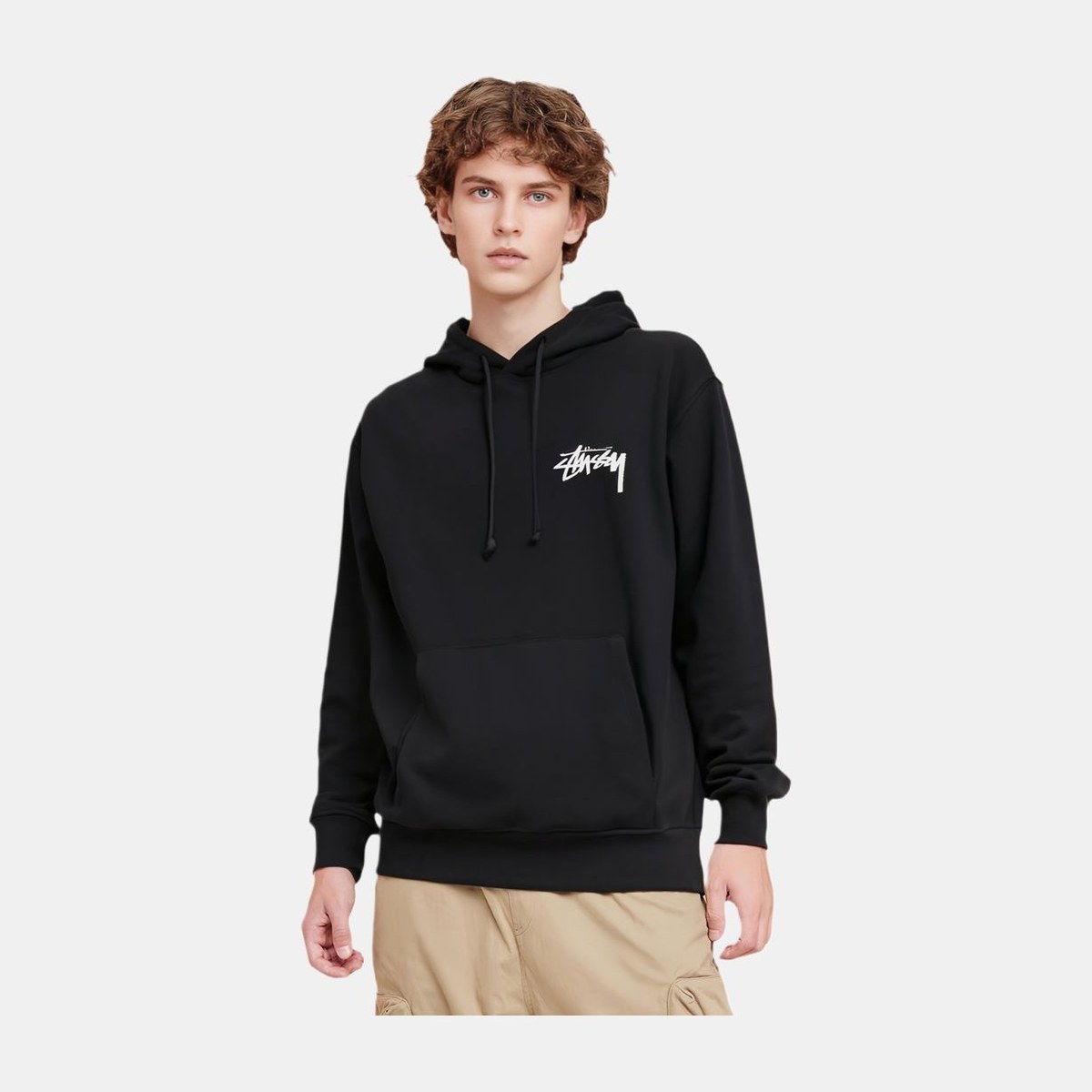 Stussy 8 Ball Plush Hoodie