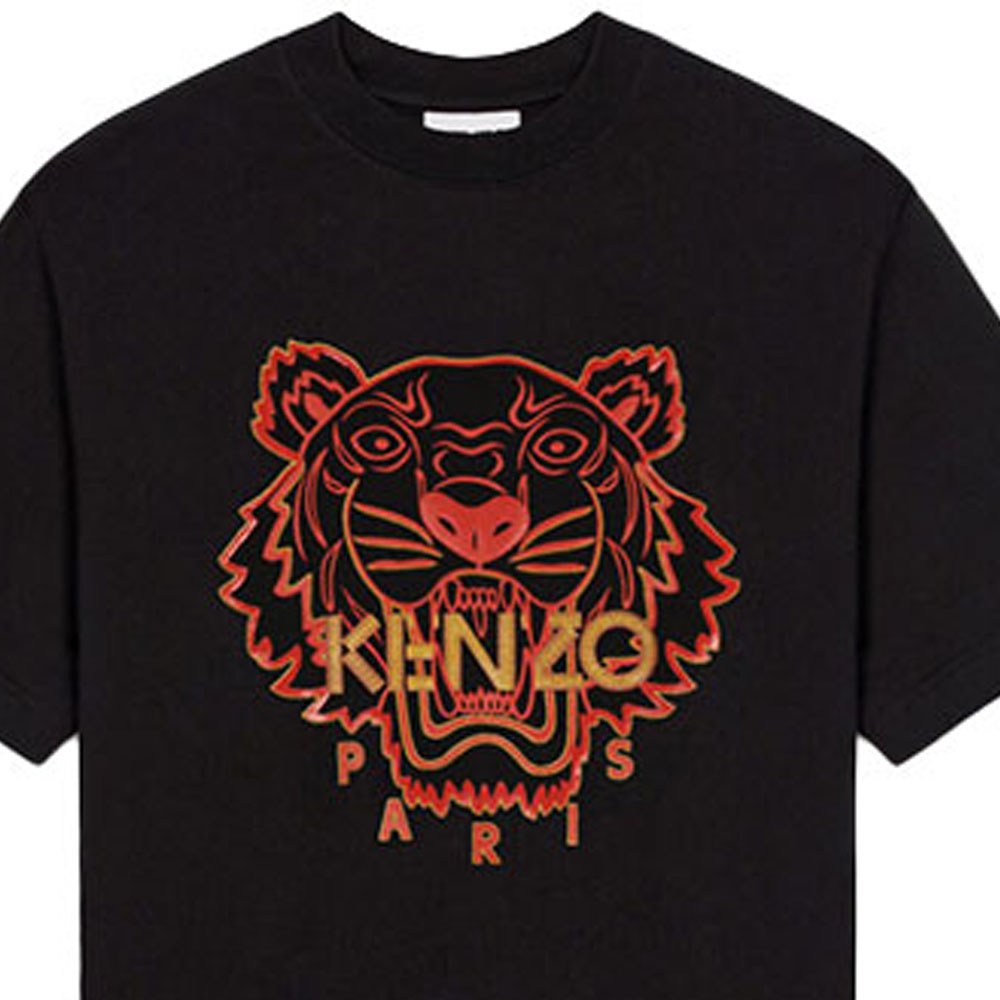 KENZO Tiger Capsule SS22 Tee Black