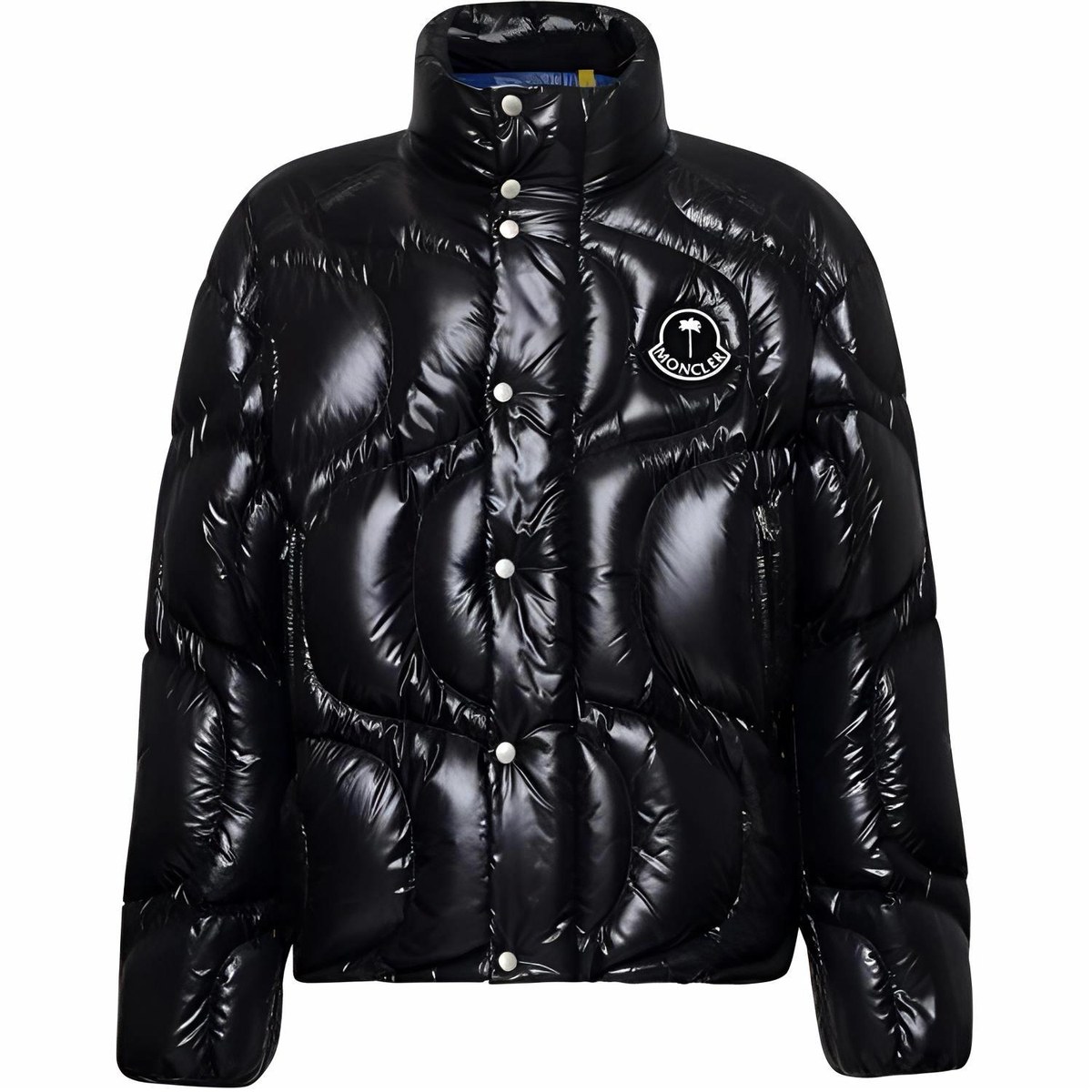 Moncler High Neck Jacket Black