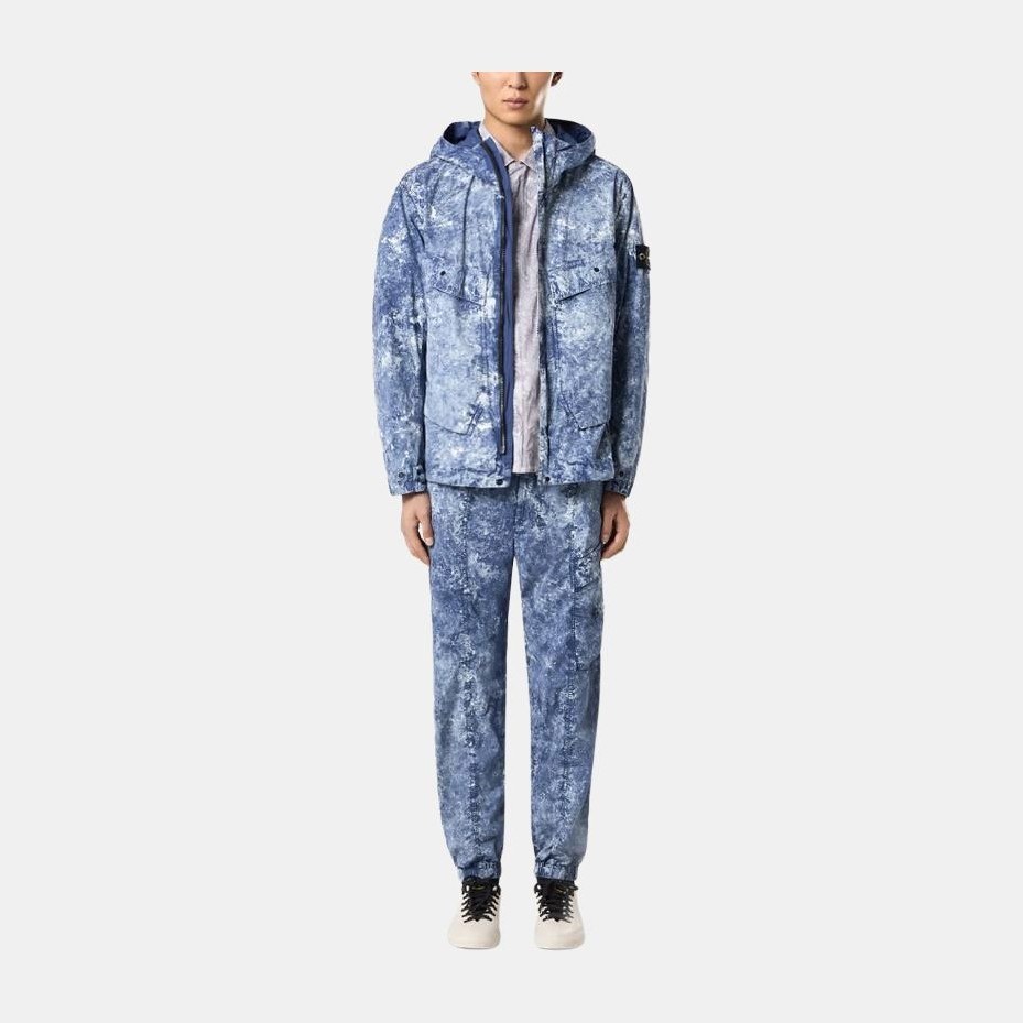 Stone Island Ocean Blue Hoodie Jacket
