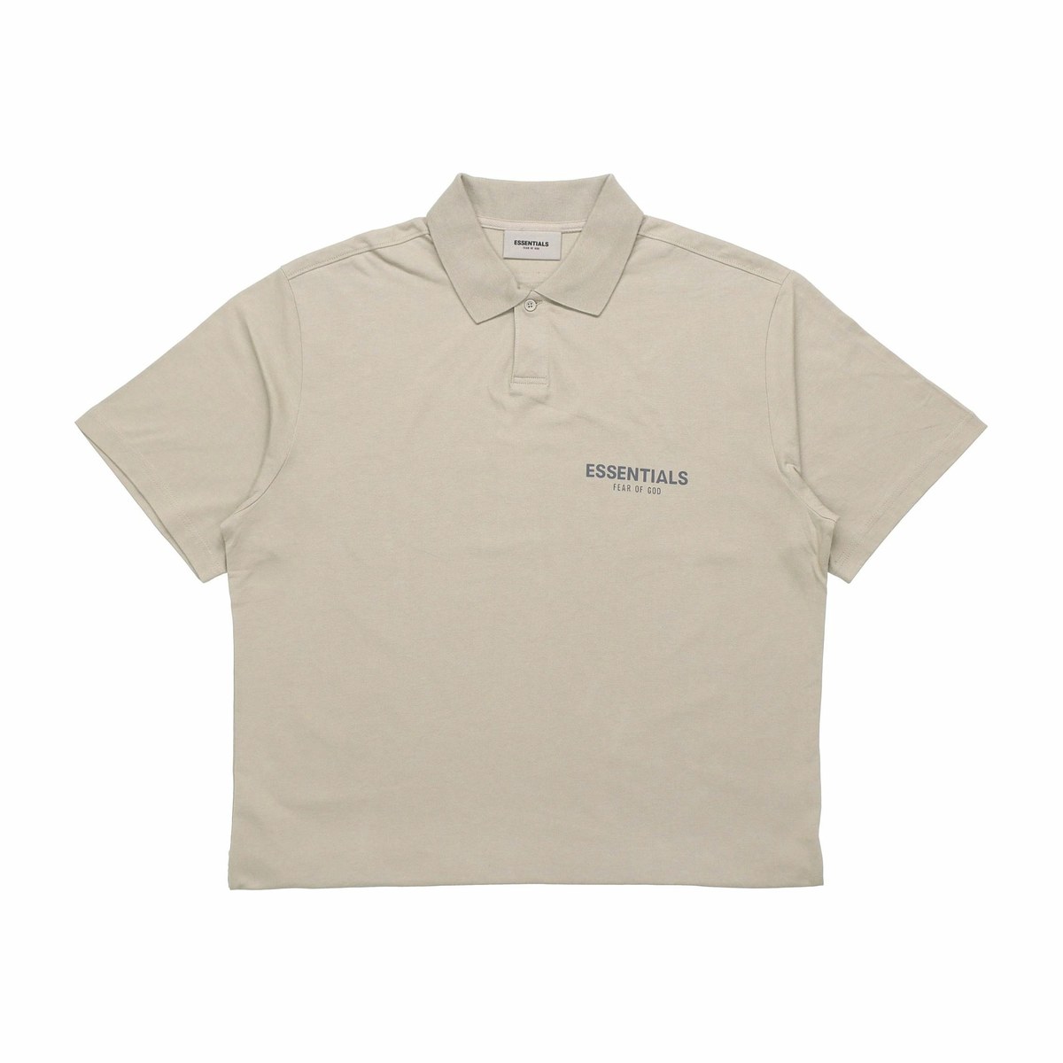 Fear of God Essentials FW20 Polo Shirt Olive
