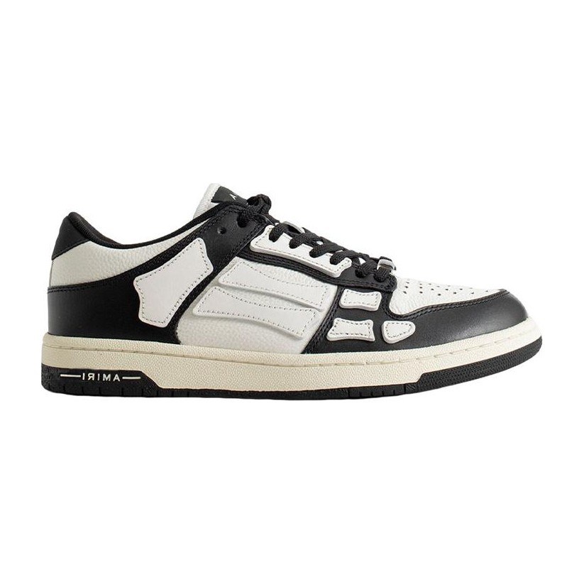 AMIRI Skel-Top Low Black White