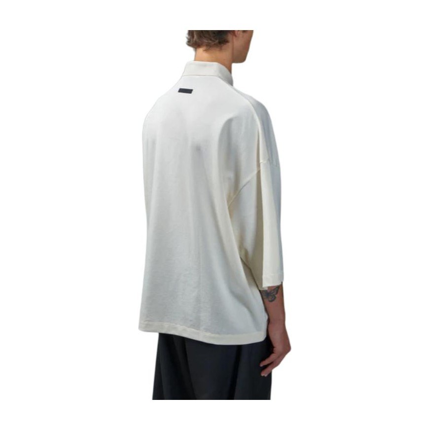 Fear of God Essentials Pique Polo Ivory