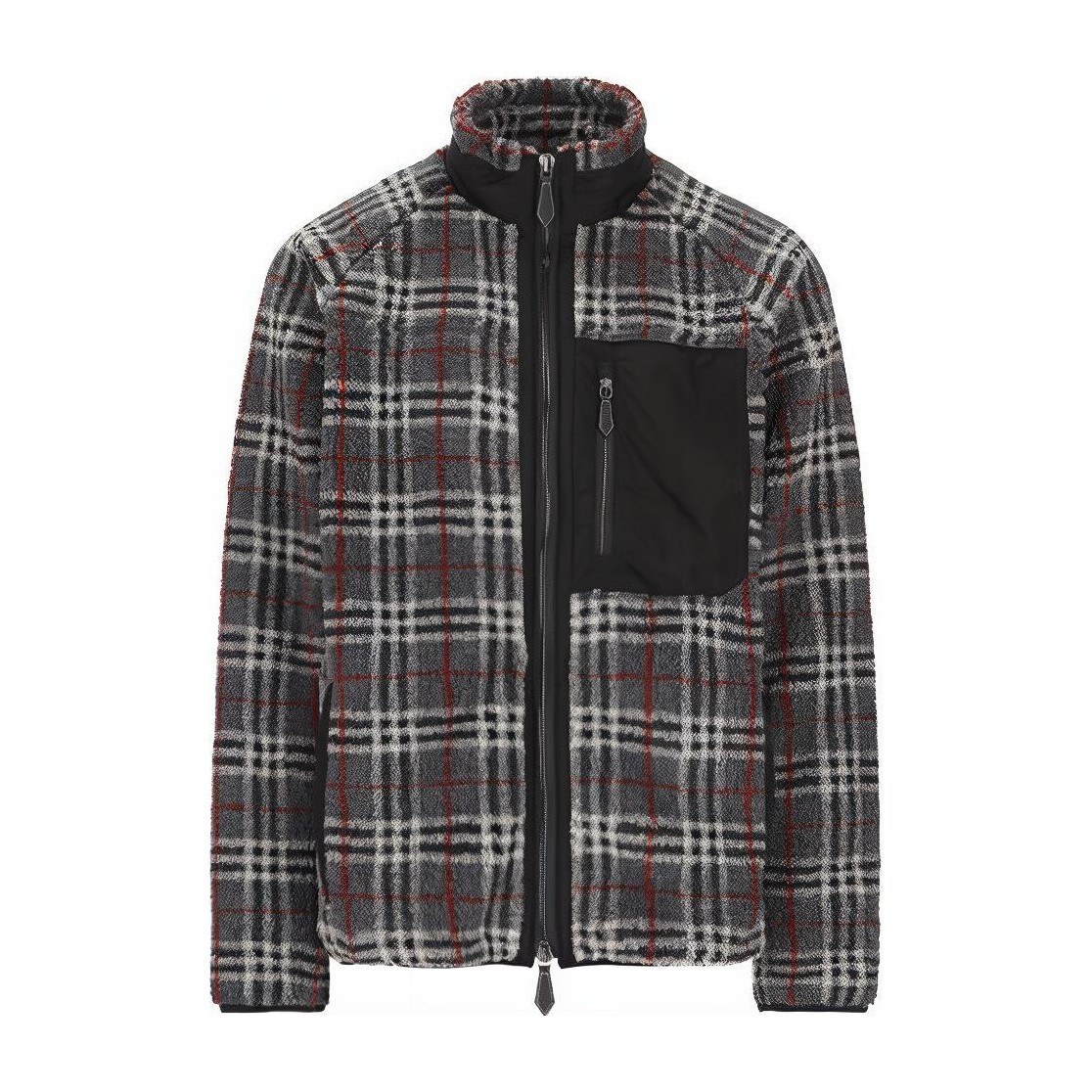 Burberry Check Fleece Jacket
