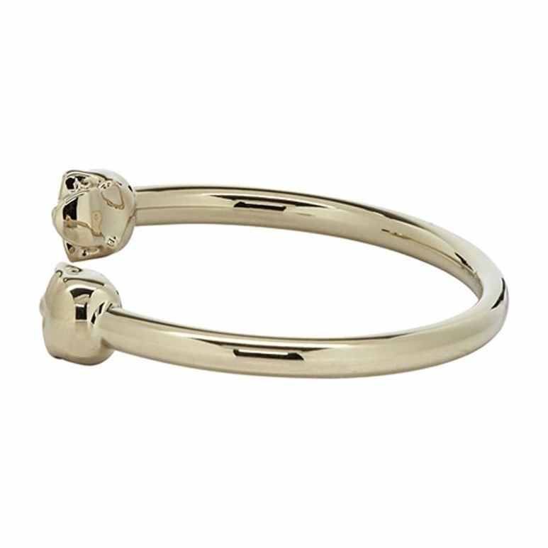 Alexander McQueen Skull Cuff Gold