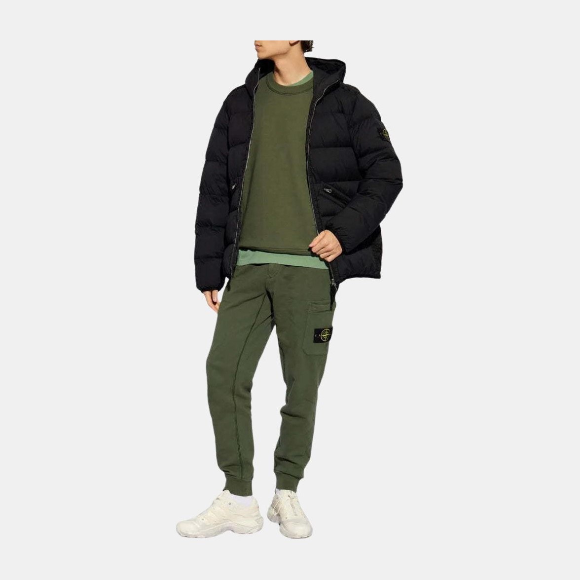 Stone Island Nylon Down-TC Jacket Black