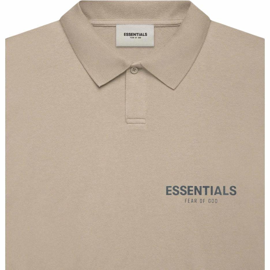 Fear of God Essentials FW21 SS Polo String Tan