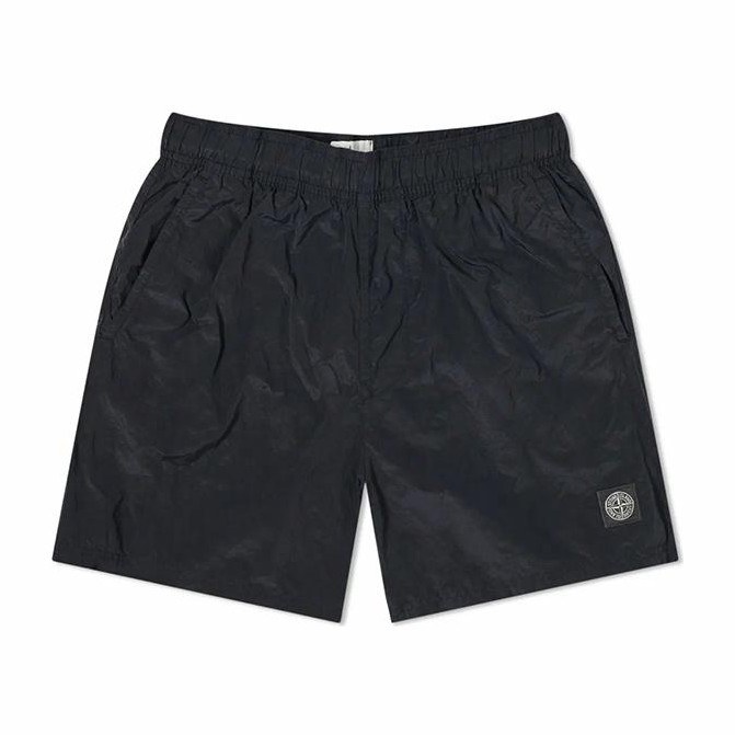 Stone Island Navy Shorts
