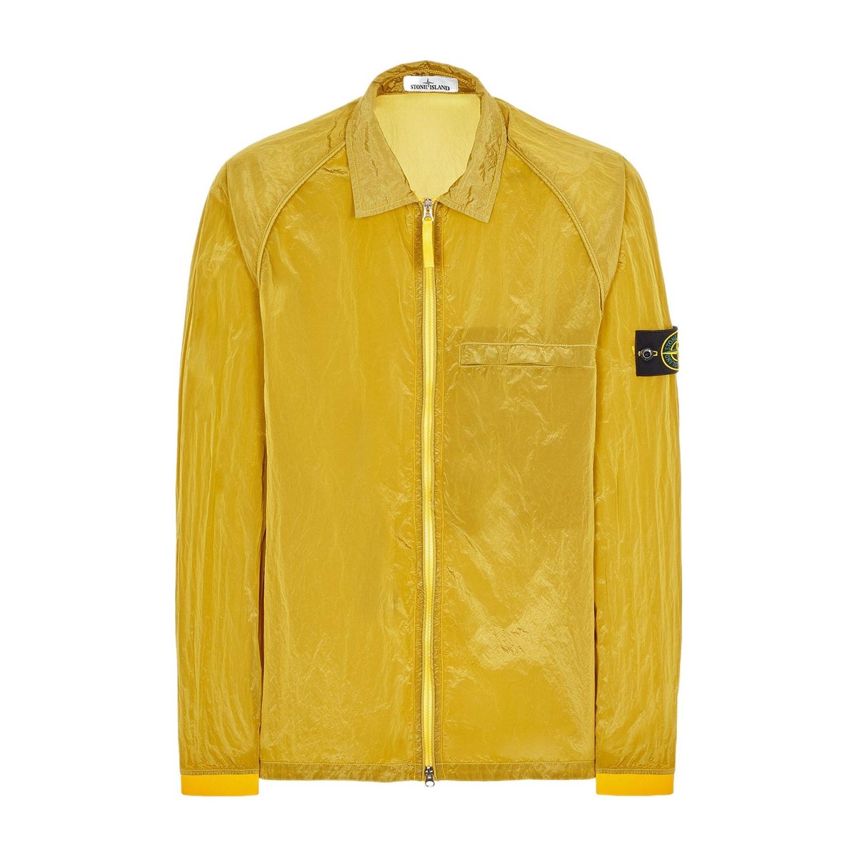 Stone Island Nylon Jacket Yellow