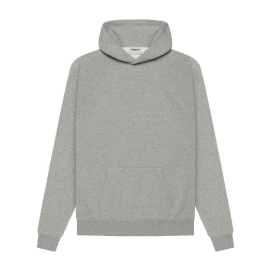 Fear of God Essentials SS21 Pullover Hoodie Dark Heather Oatmeal