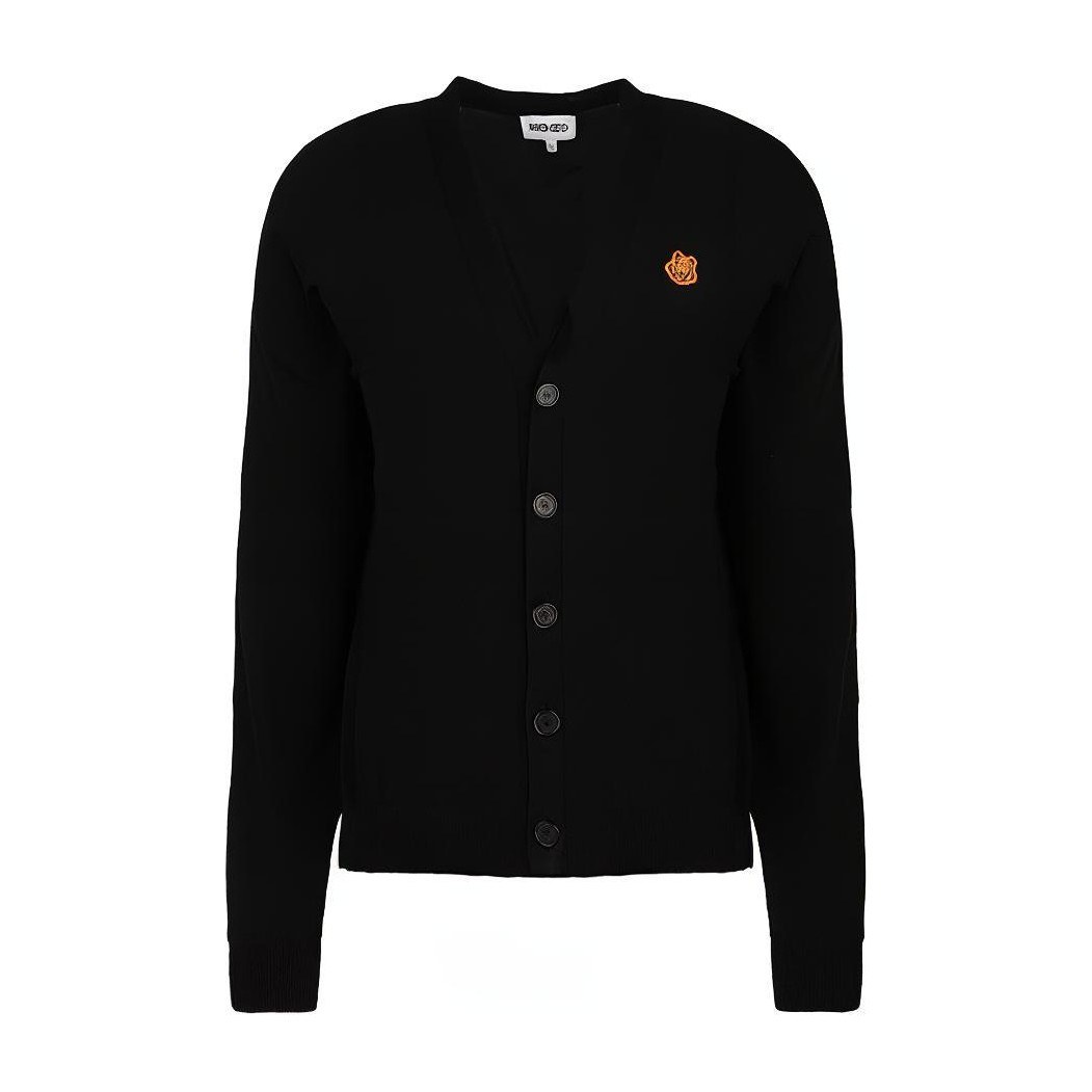 KENZO Classic Tiger Logo Knit Cardigan