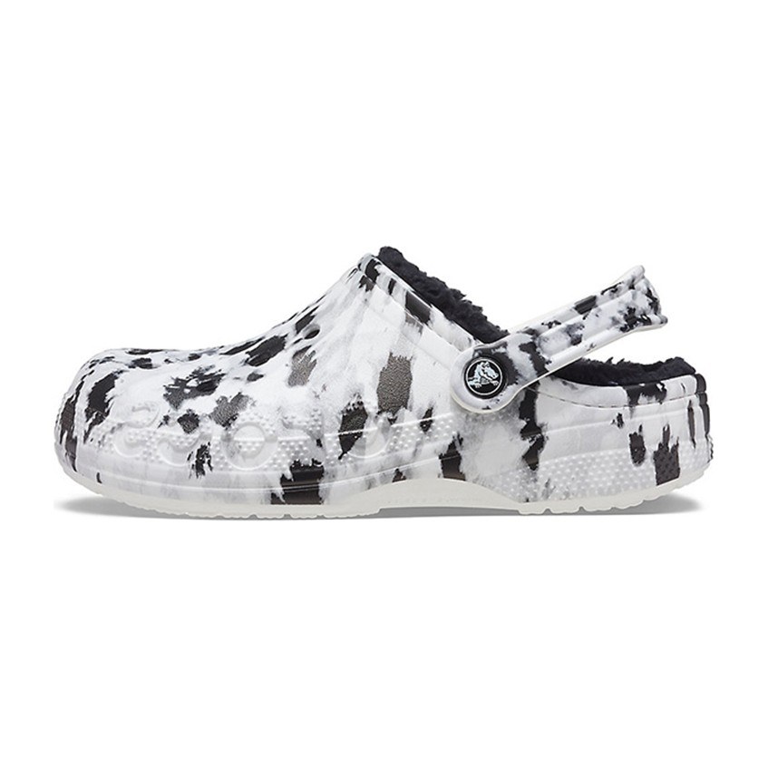 Crocs Baya Lined Clog White Grey