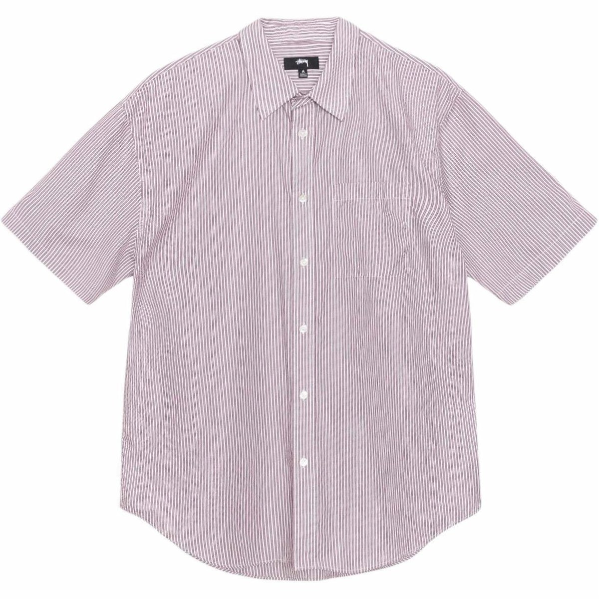 Stussy Boxy SS Shirt 8 Ball Stripe