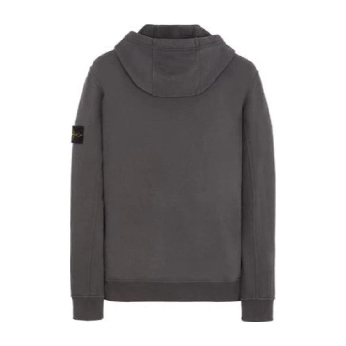 Stone Island FW23 Compass Zip Hoodie Lead Gray