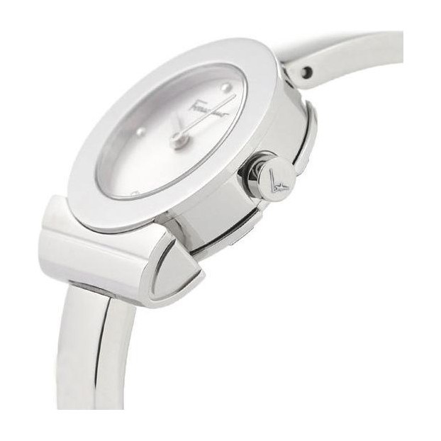 Ferragamo Quartz Watch 22mm White Dial