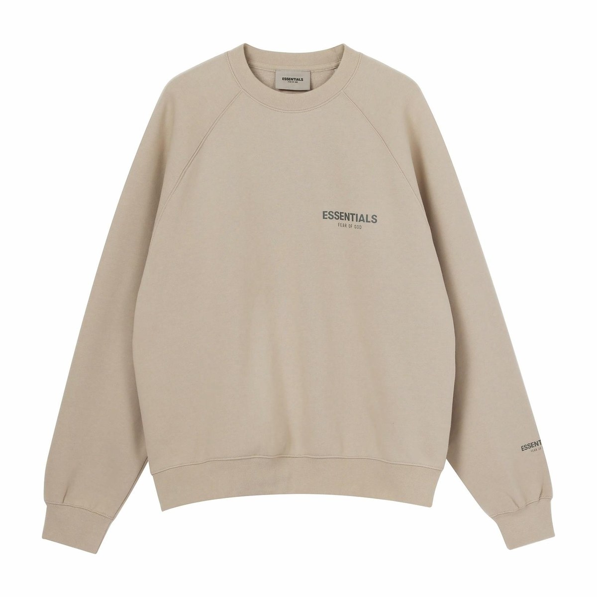 Fear of God Essentials Pullover Crewneck Tan