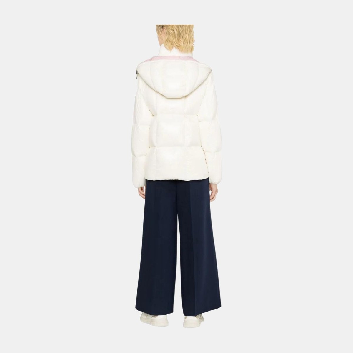 Moncler Parana SS23 Quilted Down Jacket White