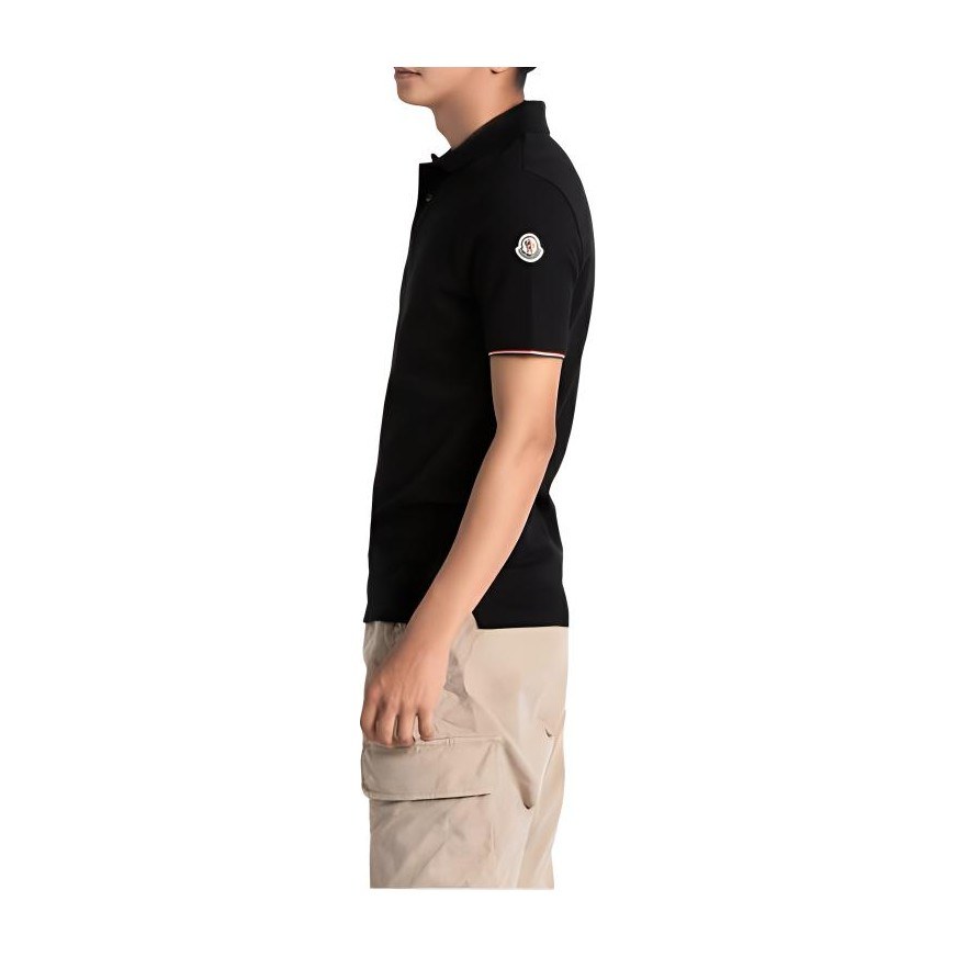 Moncler Polo Shirt Black