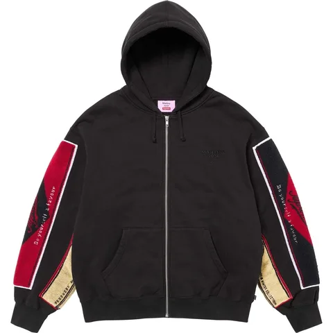 Supreme x Martine Rose Towel Zip Up Hooded Sweatshirt