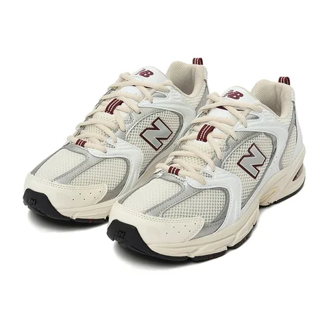 New Balance 530 White Silver Red
