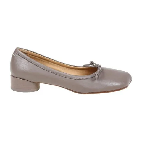 MM6 Maison Margiela Ballet Heels Brown