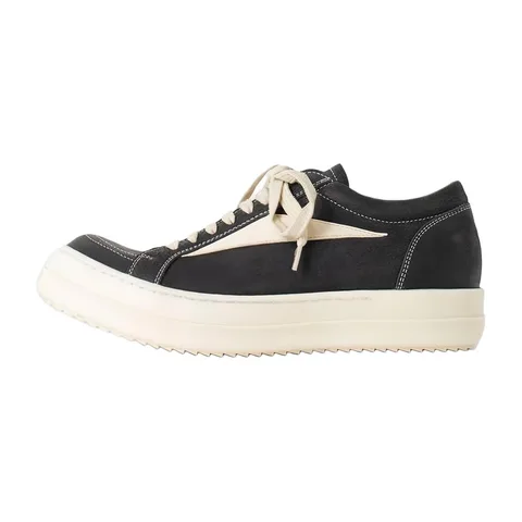 Rick Owens Low Top Sneakers Black