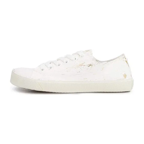 Maison Margiela Tabi Gold Cracked