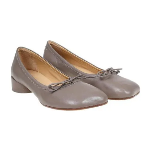 MM6 Maison Margiela Ballet Heels Brown
