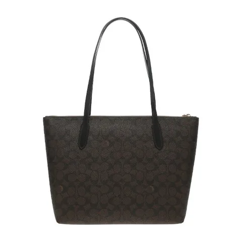 COACH Zip Top Tote 30
