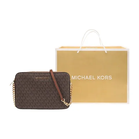 Michael Kors Jet Set Camera Bag Brown