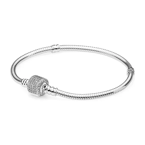 Pandora Moments Snake Chain Bracelet Silver