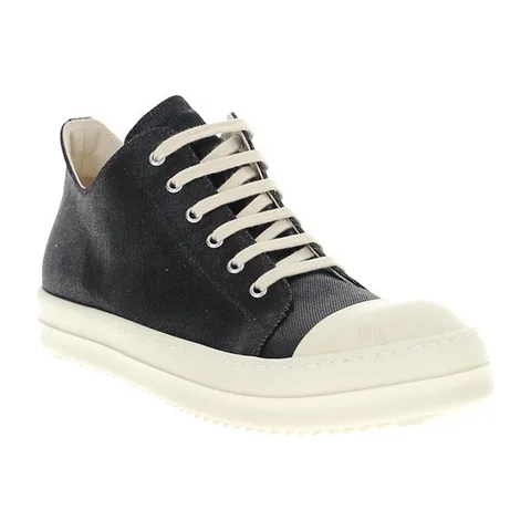 Rick Owens DRKSHDW Low Top Sneakers Black White