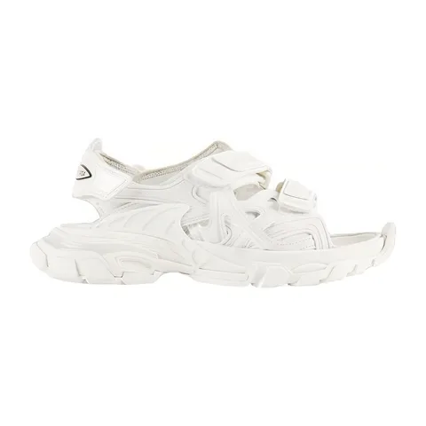 Balenciaga Track Sandals White