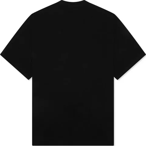 Palm Angels Logo Print T-Shirt Black