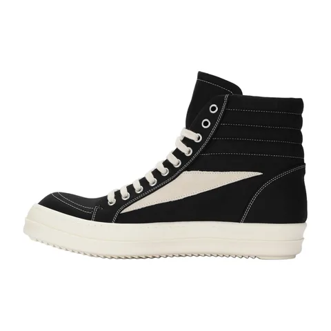 Rick Owens High Top Sneakers Black
