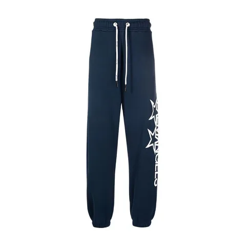 Palm Angels Racing Star Jogger Pants Blue