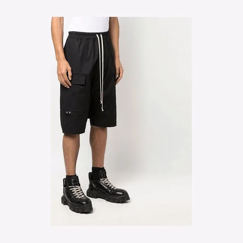 Rick Owens SS22 Black Shorts
